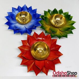 Read more about the article Brass Lotus Design Diya For Puja
