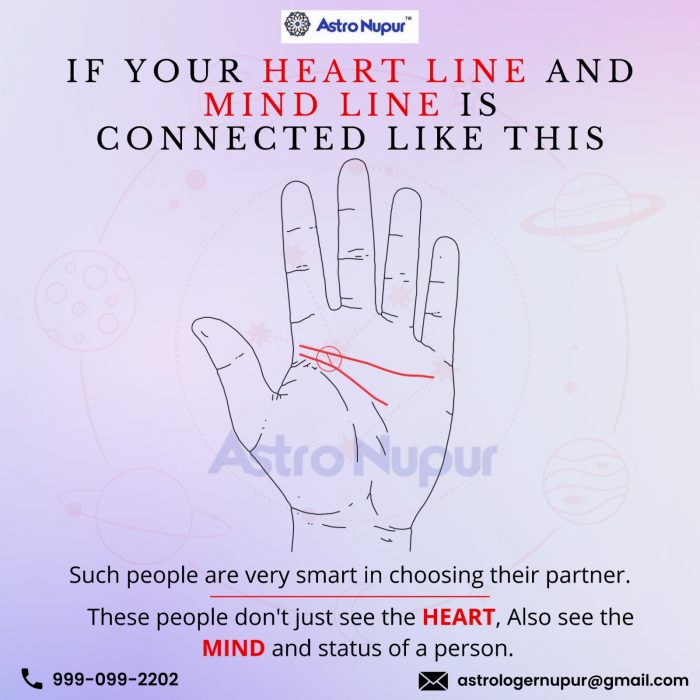 Read more about the article See If Your Heart Line and Mind Line is Connected Like this